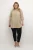 Tuniek Loose fit beige