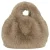 VILA handtas van imitatiebont VIMOLLY beige