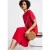 Street One Dames Jurk met splitdetail in Rood