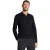 No Excess Pullover full button polo black