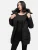 Navahoo dames winterparka WINTERPRINZESSIN met capuchon & vrouwelijke pasvorm