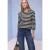 Street One Dames Gestreept shirt in Blauw