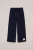WE Fashion – Meisjes straight fit joggingbroek – Donkerblauw – Katoen –