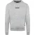 Aquascutum Heren Katoenmix geribbeld kraag Regular Sweatshirt (Grijs)
