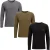 Pakket van 3 Herenshirts met Lange Mouwen 50492631
