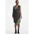 Marcell von Berlin Women’s One Sleeve Down Dress Black, Camou Print