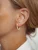 Hey Happiness Oorbellen ‘Pearl Glow’  goud
