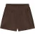 Malelions Women Emblem Bouclé Shorts | Chocolate