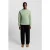 Lyle & Scott Ribbed Cable Knit Jumper Cold Mint Marl