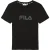 FILA Zadora Logo T-shirt Black