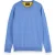 Scotch & Soda Regular-fit Ecovero Blend Crewneck Blue Bonnet
