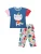 Denokids Set  blauw / rood