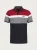 KOROSHI Shirt  grijs gemêleerd / bloedrood / zwart / wit