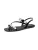 Tamaris Sandalen met riem  zwart