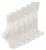 IOMI – Set van 6 bamboesokken voor diabeten voor dames – Wit