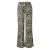 Structuurde Wide Leg Relaxed Fit Broek met All-over Motief Dames s.Oliver