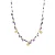 Luxeketting met 18k goudkleurig paars kristal – Totez