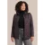 Exxcellent Plus Size jacquard jas – donkerpaars