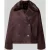Zero regular fit jas met velourslook