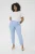 Casual broek Regular fit Soft Chambray blue