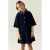 NAME IT KIDS midi spijkerjurk – dark blue denim