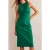 Boden Racer Jersey Midi Dress Bright Emerald