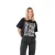 T-shirt met strass tekst voor vrouwen Sixth June