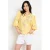 LOLALIZA gestreepte blouse geel