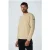 No Excess Sweater Crewneck Double Layer Jacquard Stretch Stone