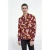 The Kooples Chemise Manche Longue Fleurie Multicolore/red
