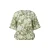 s.Oliver – female – Gestructureerde blouse van viscosemix in een O-vorm