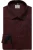 Marvelis Overhemd donkerrood, Faux-uni