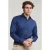 River Woods Custom Fit Uni Stretch Shirt Blue
