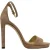 Jimmy Choo Misty 120 Enkelband Sandalen Hakken in Bruin Suède