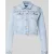 Betty Barclay Kort jeansjack met siersteentjes