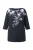 Ulla Popken Shirt  zwart