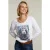 River Woods White Crew Neck T-shirt