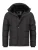 Alessandro Salvarini heren winterjas AS-326 met teddyvoering en afneembare capuchon