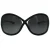 Tom Ford Butterfly Dames Glanzend Zwart Rookgrijs Gepolariseerde Zonnebril