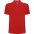 Roly Heren Pegaso Premium Effen Polo Shirt (Rood)