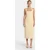 Odd Muse Halter Midi Dress Lemon
