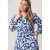 Miss Etam Plus midi jurk blauw
