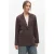 OBJECT regular fit blazer – bruin