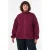 Zizzi Plus Size teddy jas – rood