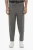Regular Fit Slim Fit Broek met Riemlussen in Grijs
