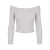Dames-T-shirt met lange mouwen en zonder schouderstuk Urban Classics GT