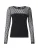 PINKO Shirt ‘VIOLINISTA’  zwart