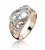 Orphelia Dames 925 Sterling Zilveren Ring – Zilver ZR-3894