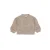 LEVV gebreide vest met ajourdetails – taupe