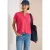 Cecil Dames Blouse met korte mouwen en gespleten hals in Rood